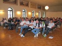 Dopo la punzonatura e la riunione tecnica, tutto è pronto per la partenza Dopo la punzonatura e la riunione tecnica, tutto è pronto per la partenza