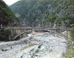 Ponte sul fiume Tagliamento Ponte sul fiume Tagliamento