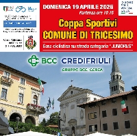 AVVIO DELLA STAGIONE AGONISTICA A TRICESIMO CON LA 'COPPA SPORTIVI'